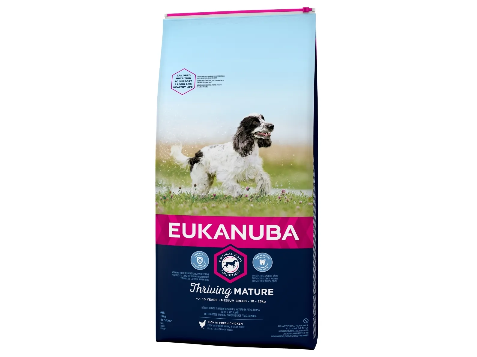 Eukanuba Euk Mature Medium Breed 15 kg