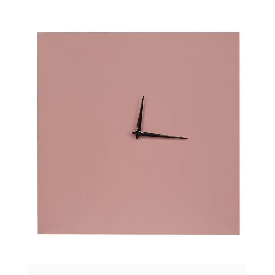 TOMAR - Wandklok - Roze - Ijzer