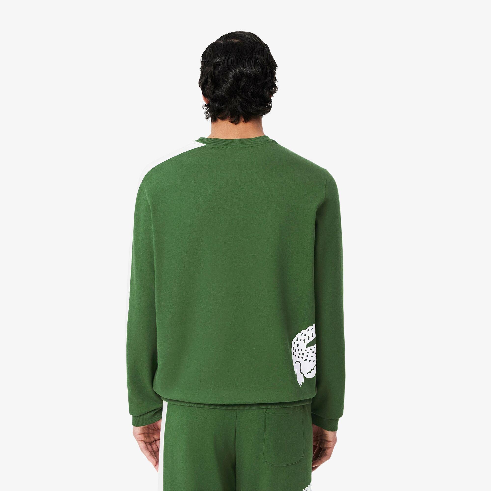 Lacoste Printed Lounge Sweatshirt