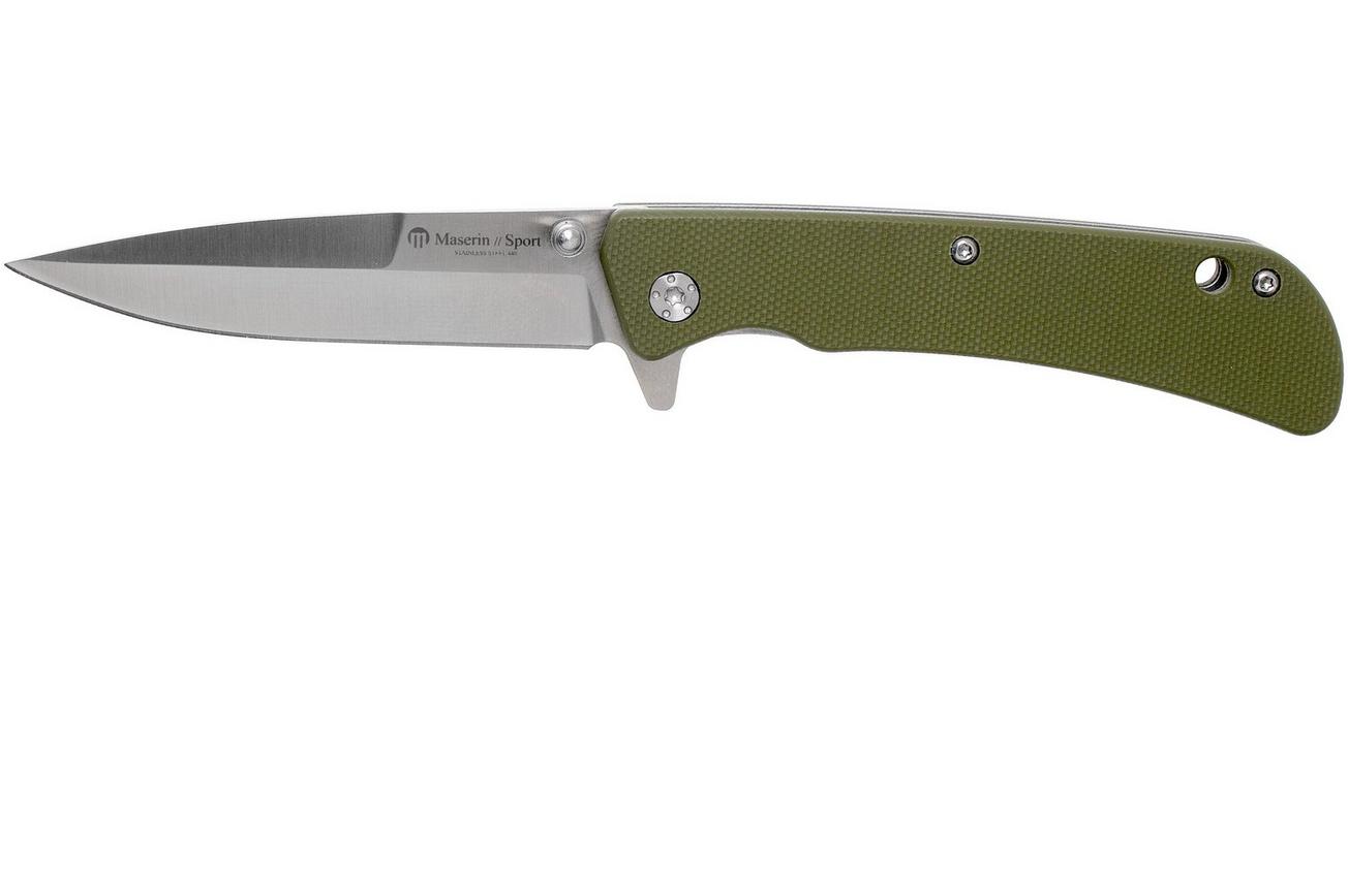 Maserin Sport 6 46006G10V Green G10 zakmes