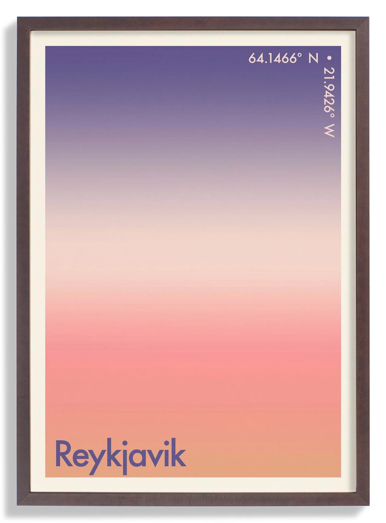 Reyjavik Sonnenuntergang Stadt