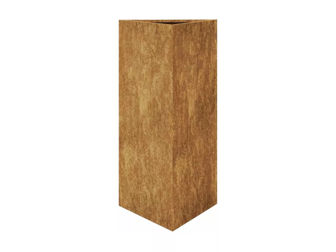 Jardinière bac lit surélevé marron 40 x 40 x 75 cm 02_0039101