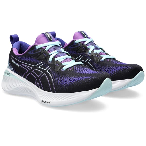 Chaussure running ASICS GEL-CUMULUS 25 BLACK/AQUAMARINE