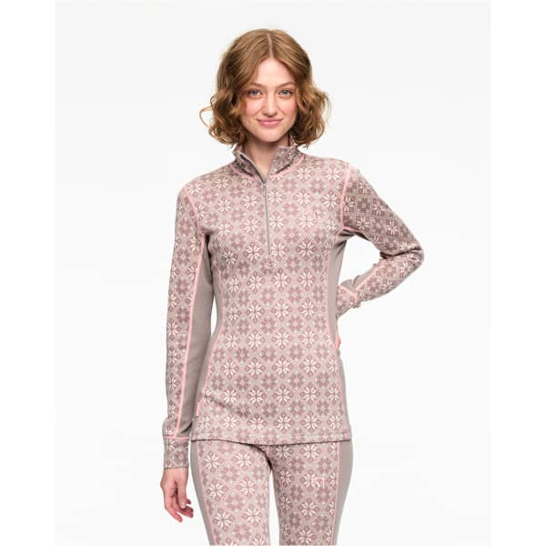T-shirt thermique KARI TRAA ROSE HZ TAUPE
