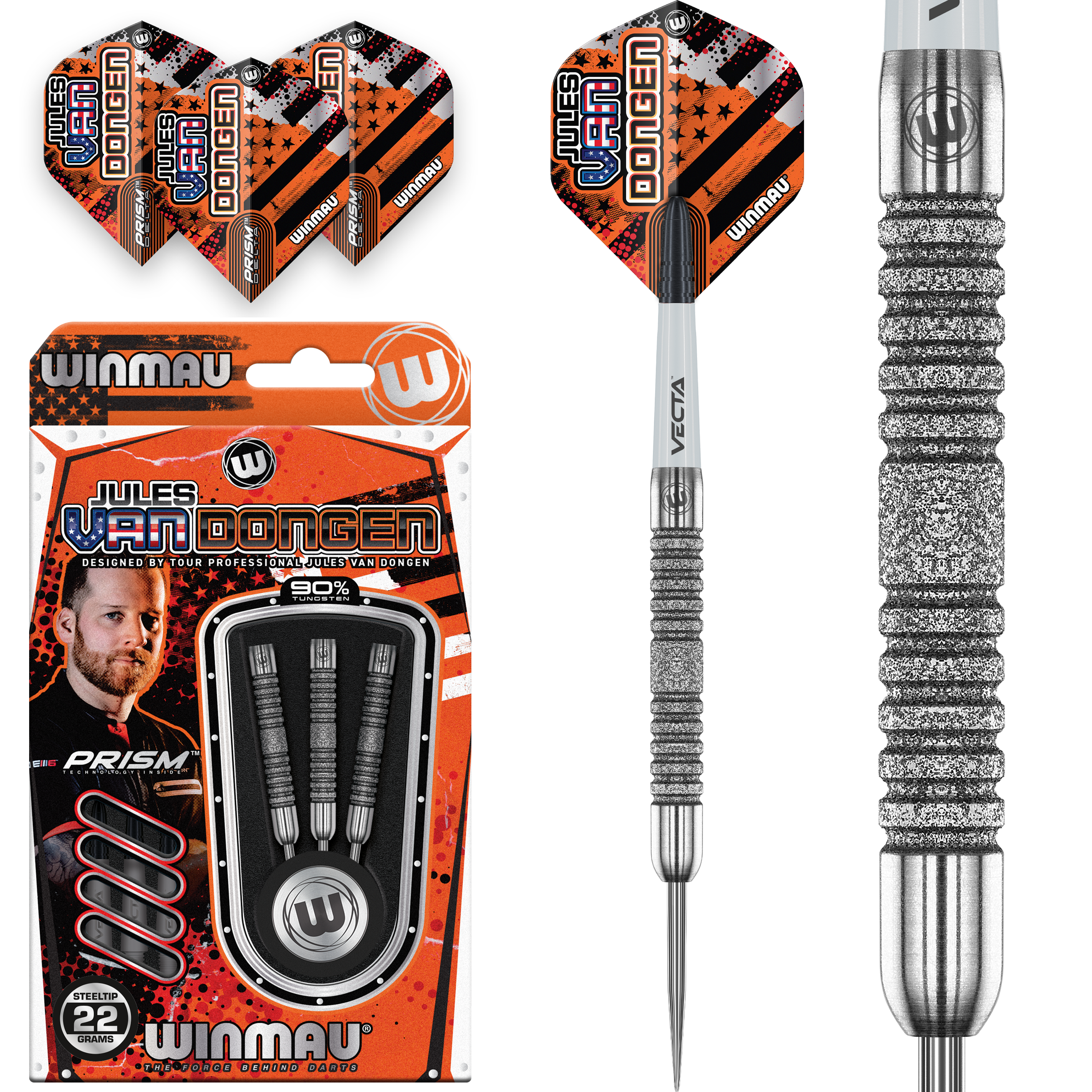 Winmau - Jules van Dongen - Steeldart