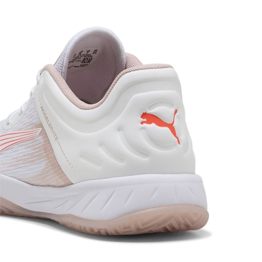 PUMA Chaussures d'entraînement Accelerate Turbo - Blanc/Glowing Red Femme