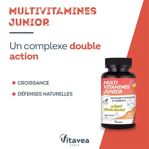 Vitavea Multivitaminas Junior Crescimento Defesas Naturais 30 gomas