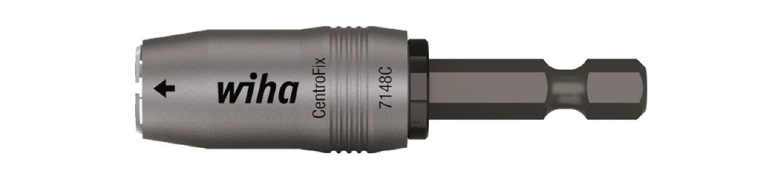 Wiha 7148 CF CentroFix Force snelwisselhouder, magnetisch, vorm E 6,3 - 1/4 