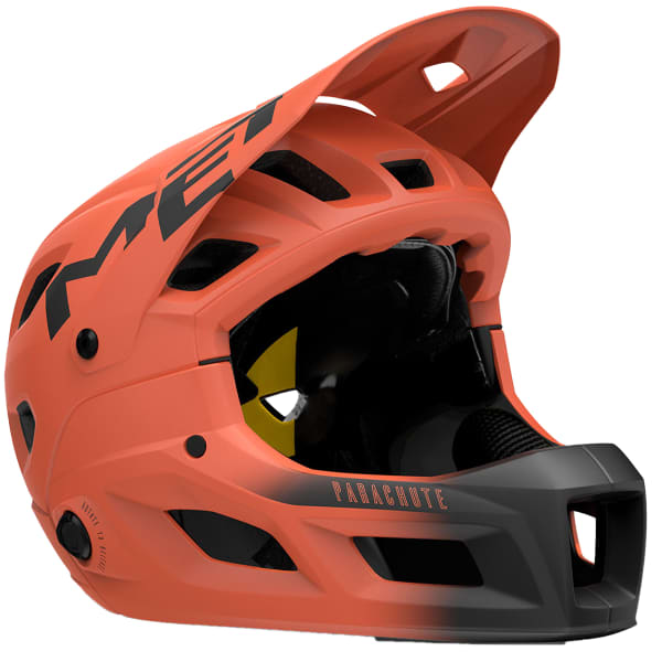 Casque VTT MET PARACHUTE MCR MIPS CE RUST BLACK MATT