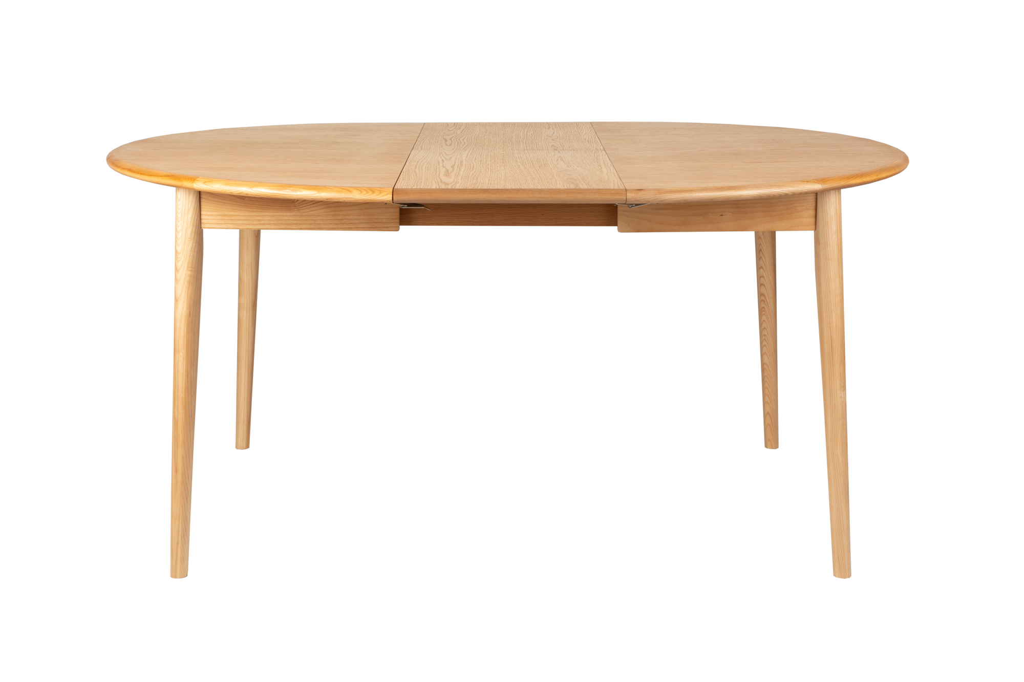 Eettafel Twist rond uitschuifbaar eiken 120-160 cm