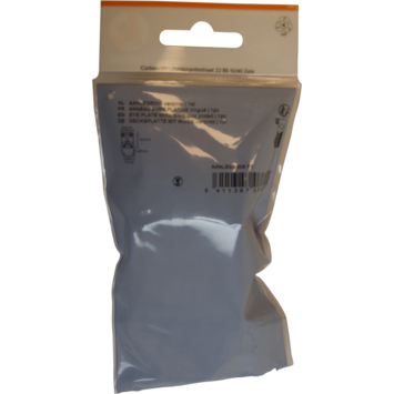 Aanlegring verzinkt 50x50mm met plaat