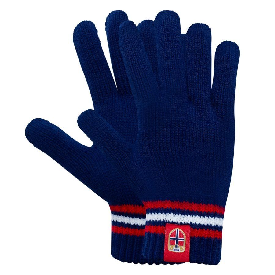 Norvège Gants Tricotés - Bleu Marine