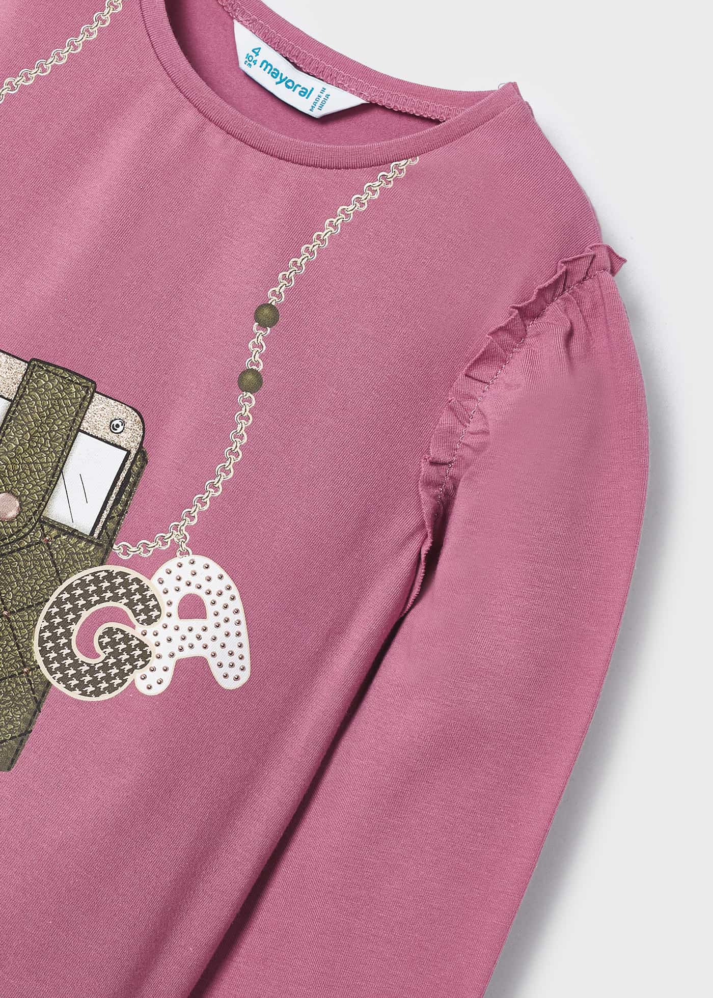 Camiseta estampada Better Cotton para meninas