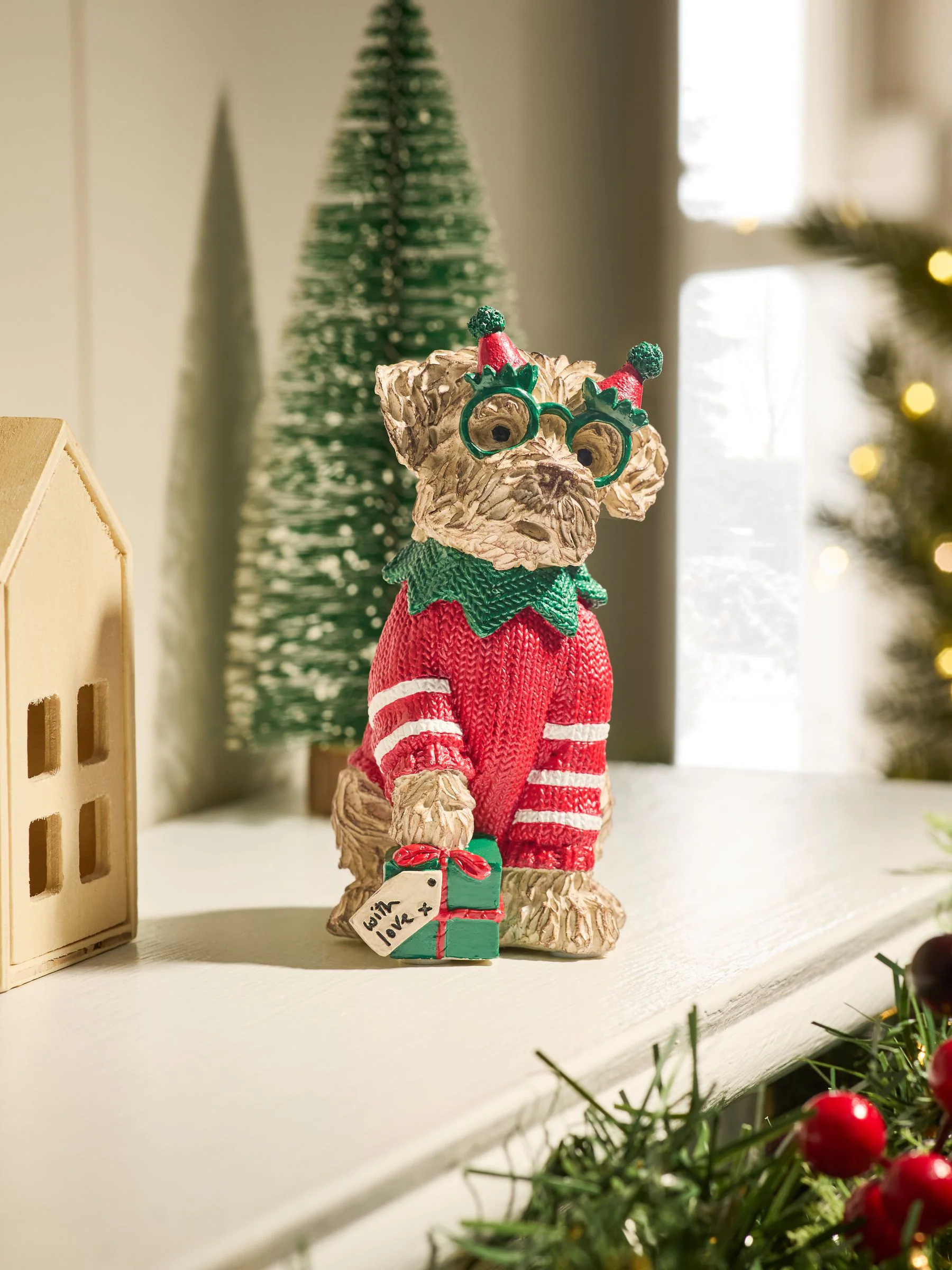 Charlie The Cockapoo kerstdecoratie