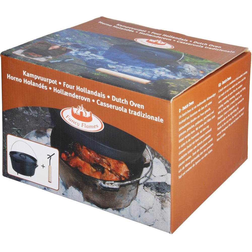 Dutch Oven 3,7L Kampvuurpot 10