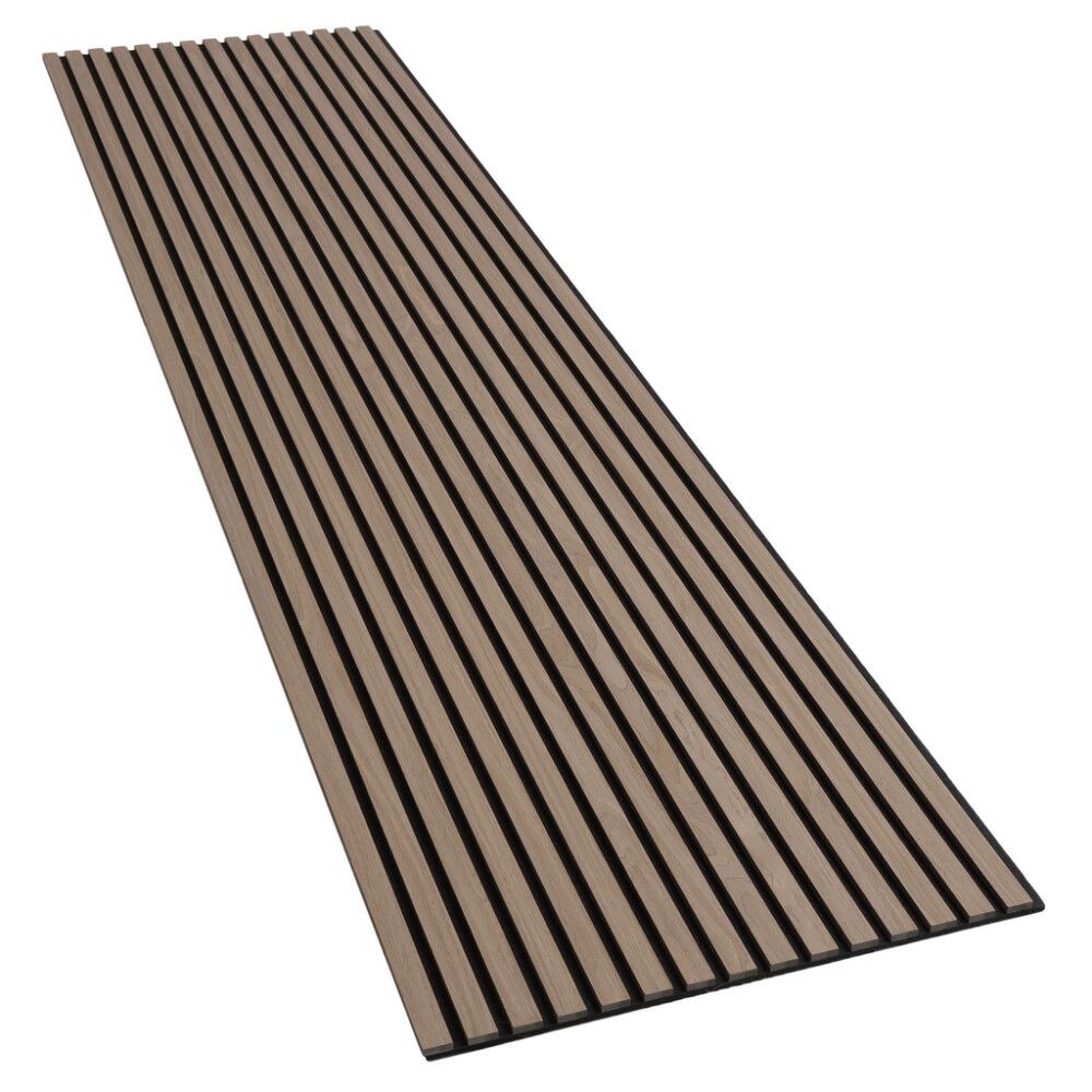 AKUSTIKKPANEL BY VENØ ACU-LINE VALNØTT 18X600X2400MM