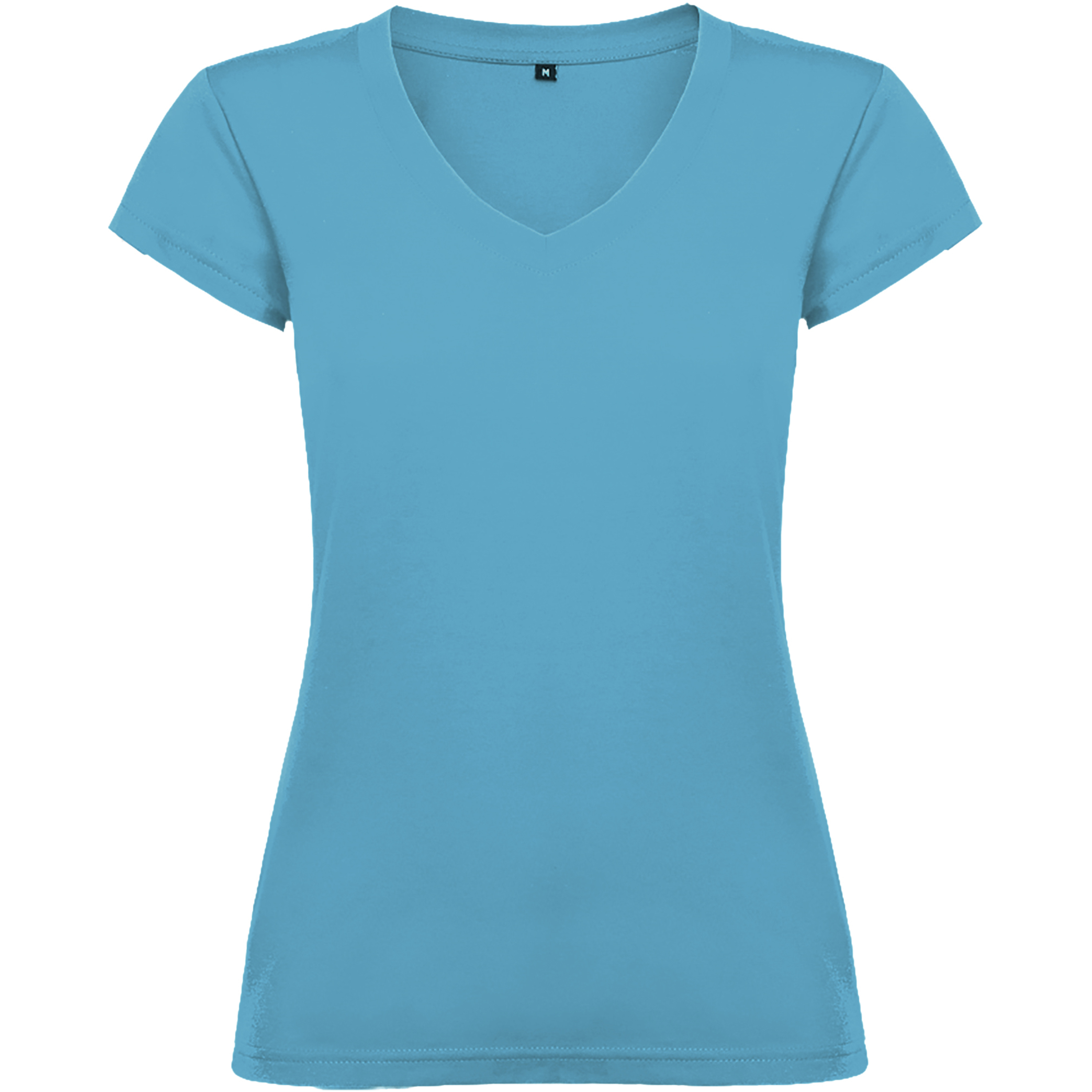 Roly R6646 - T-shirt Victoria à col en V et manches courtes pour femme