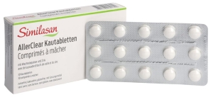 Similasan AllerClear Kautabletten Orange, 30 Stück