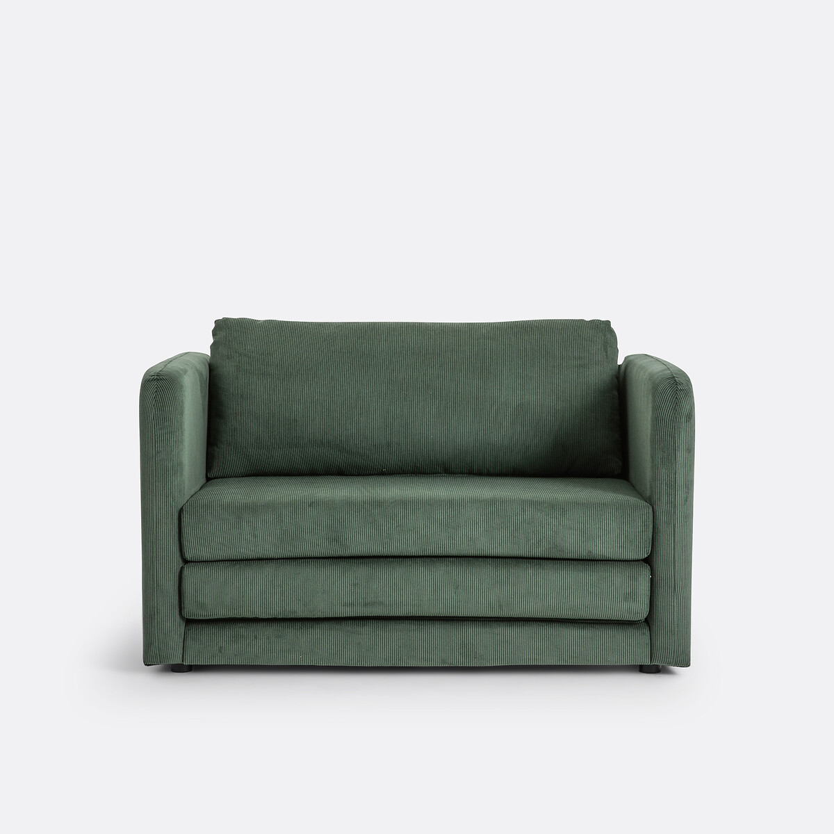 LA REDOUTE INTERIEURS<br>Sofá-cama em veludo canelado Hazel