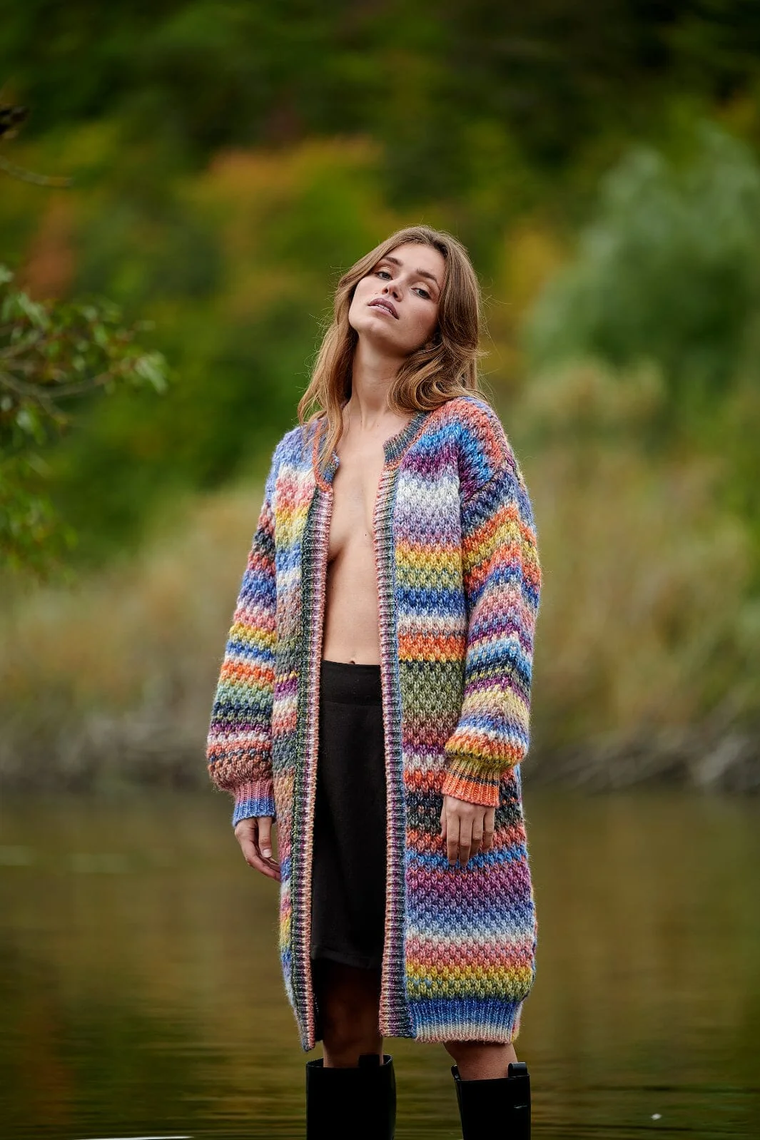 Noella Gio Cardigan 544 multi mix