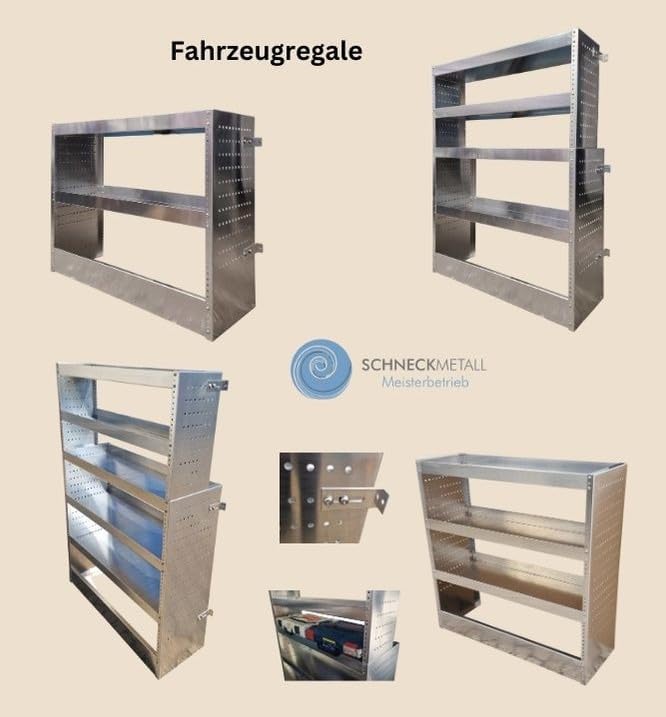 Schneck Fahrzeugregal 400mm tief in verschiedenen Breiten und Höhen (B/T/H 1200x400x800)