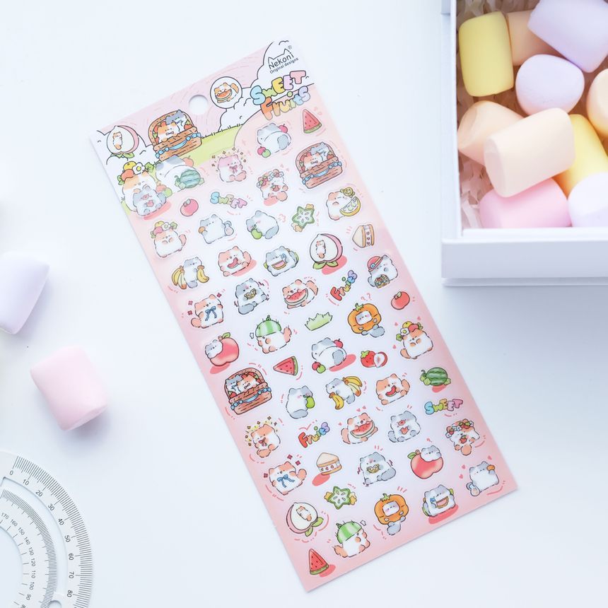 Klas 302 - Cartoon dierenstickers