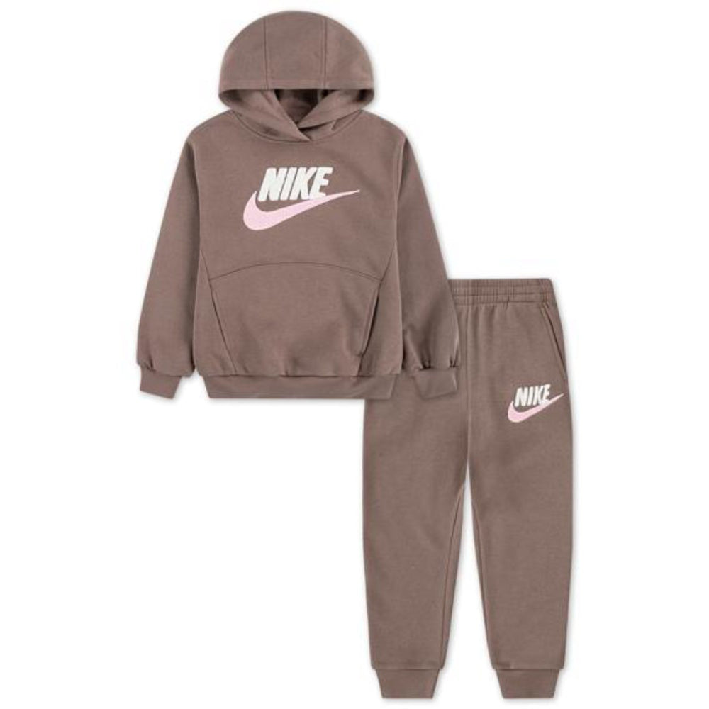 Køb NIKE Mink Brown Club Chenille Flc Sweat Sæt