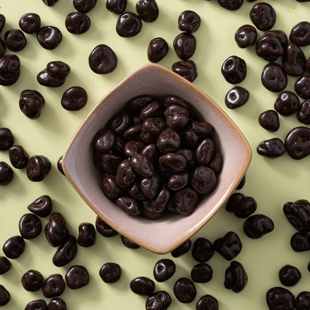 Chocolade cranberry's puur
