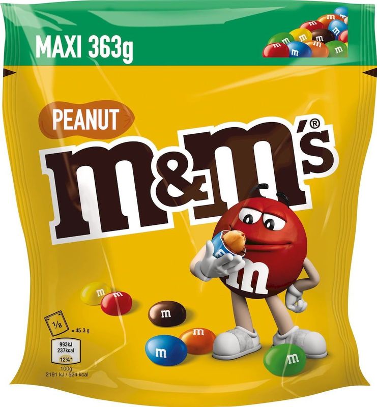 M&M's - Crispy - Chocolade - 363 g