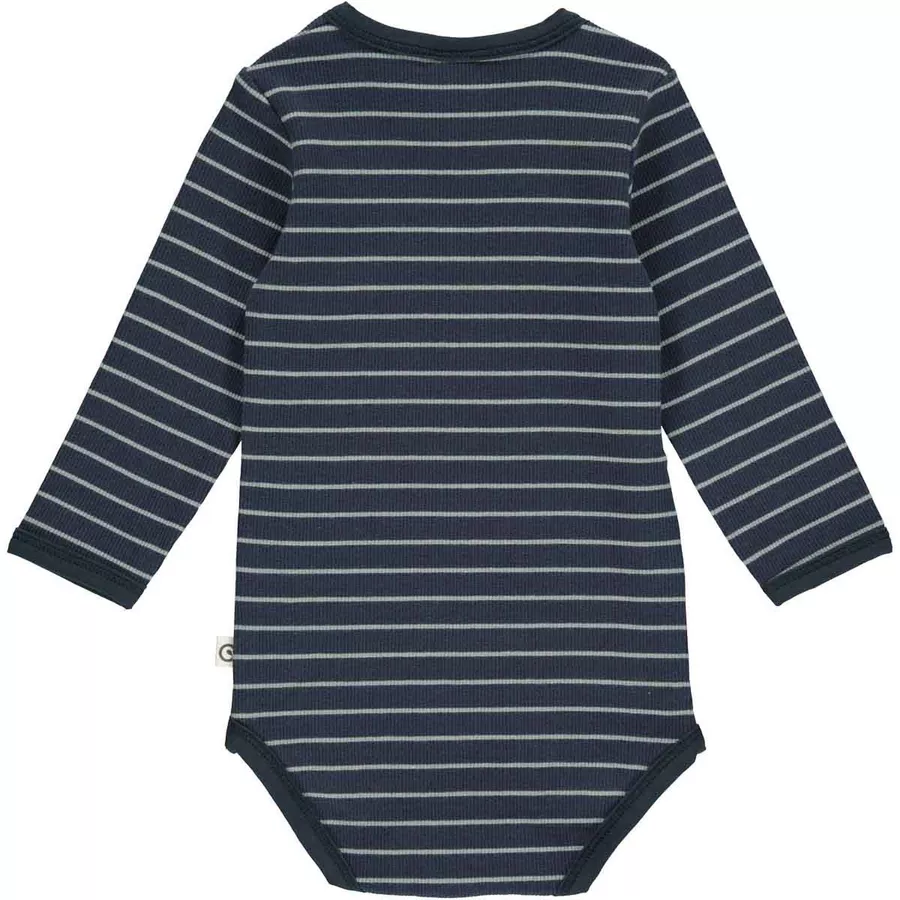 Müsli Langarmbody bluegreen