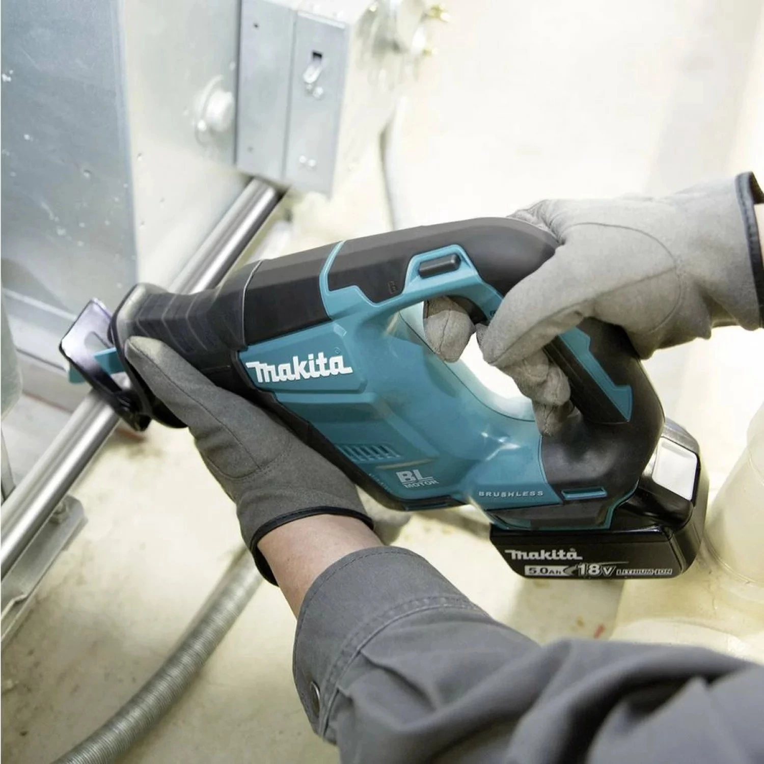 Makita DJR188ZJ LXT 18 V Li-Ion accu Reciprozaag body in Mbox - koolborstelloos