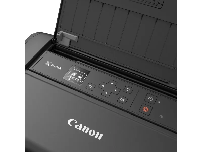 Canon PIXMA TR150 - Printer - farve - blækprinter - A4/Legal - op til 9 ipm (mono) / op til 5.5 ipm (farve) - kapacitet: 50 ark - USB 2.0, Wi-Fi(n) - Uden Batteri