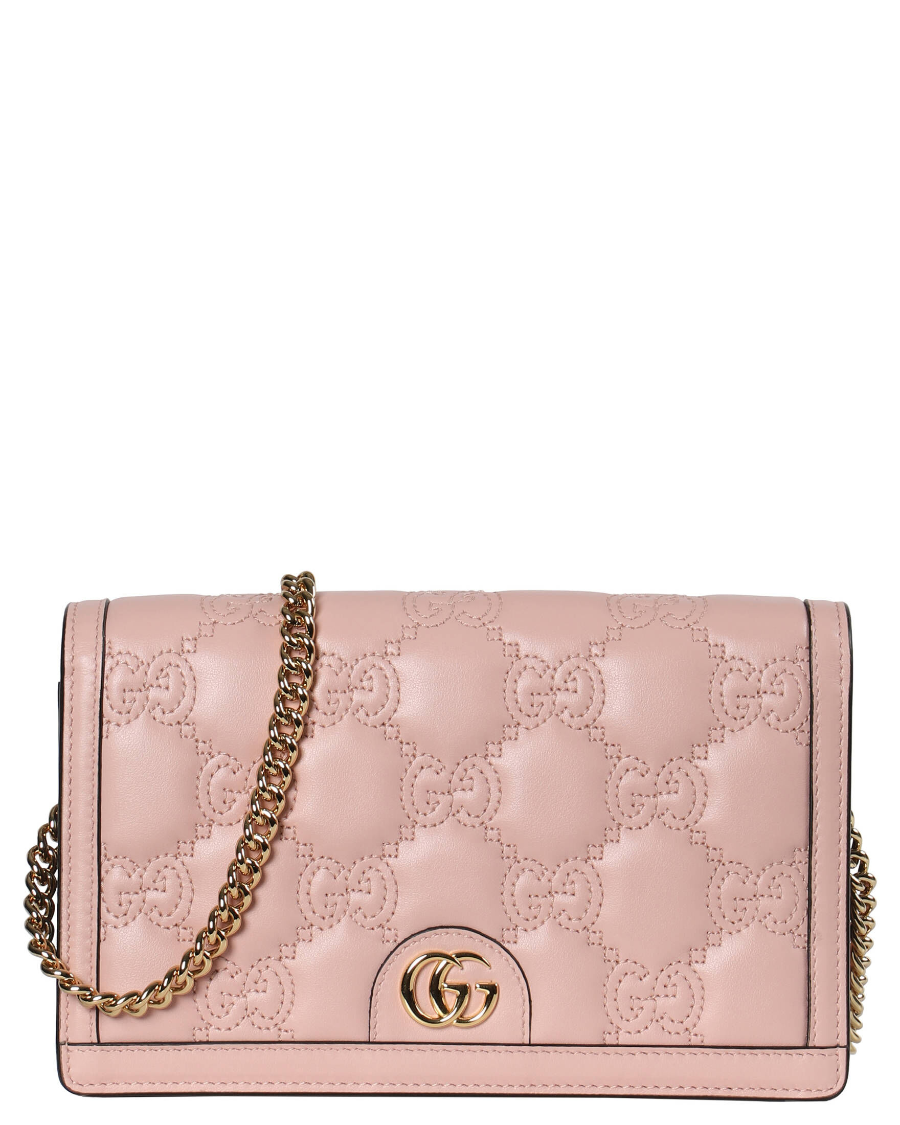 Gucci| Damen Brieftasche WALLET ON CHAIN mit abnehmbarem Riemen