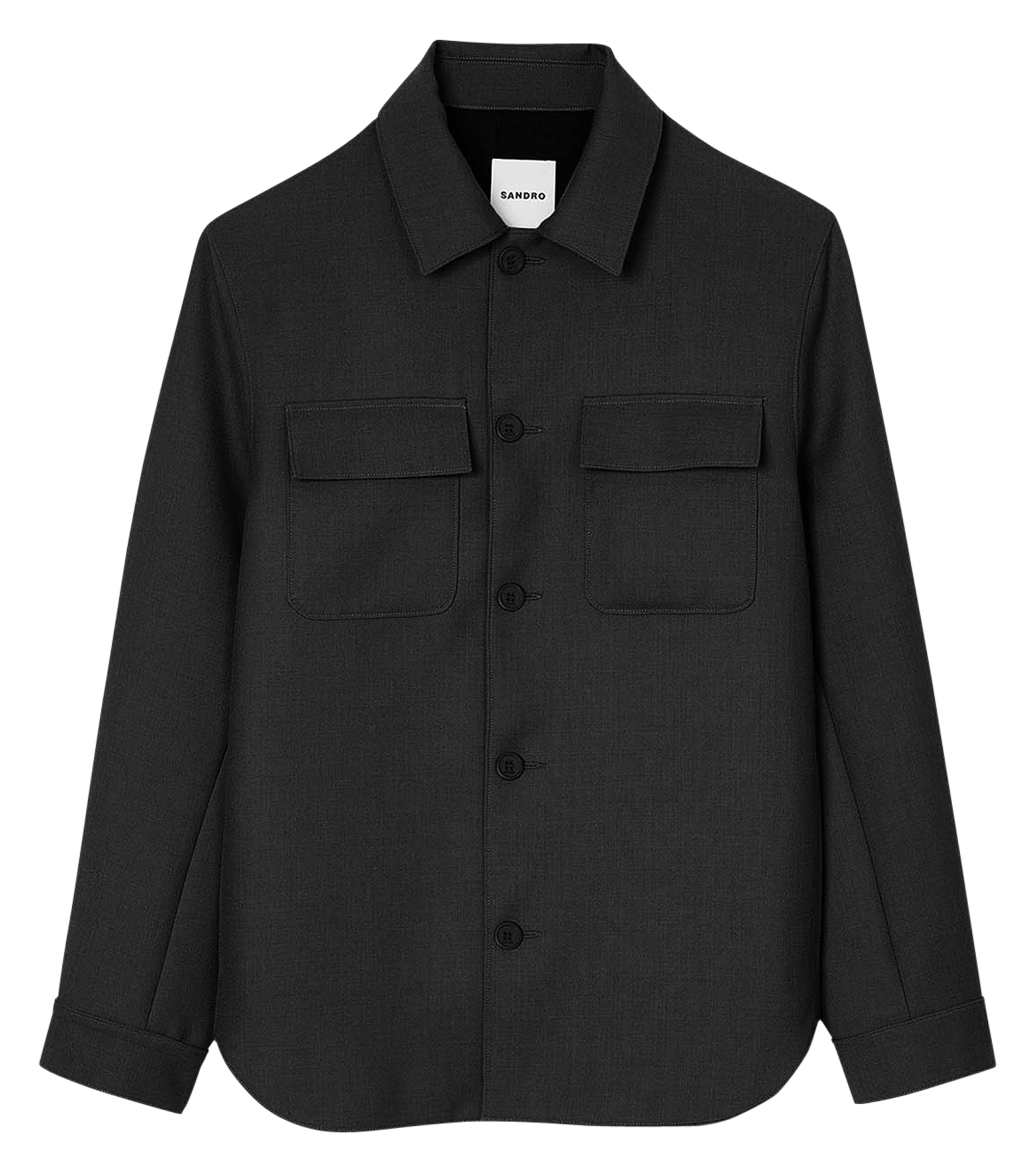 Surchemise col classique | Noir