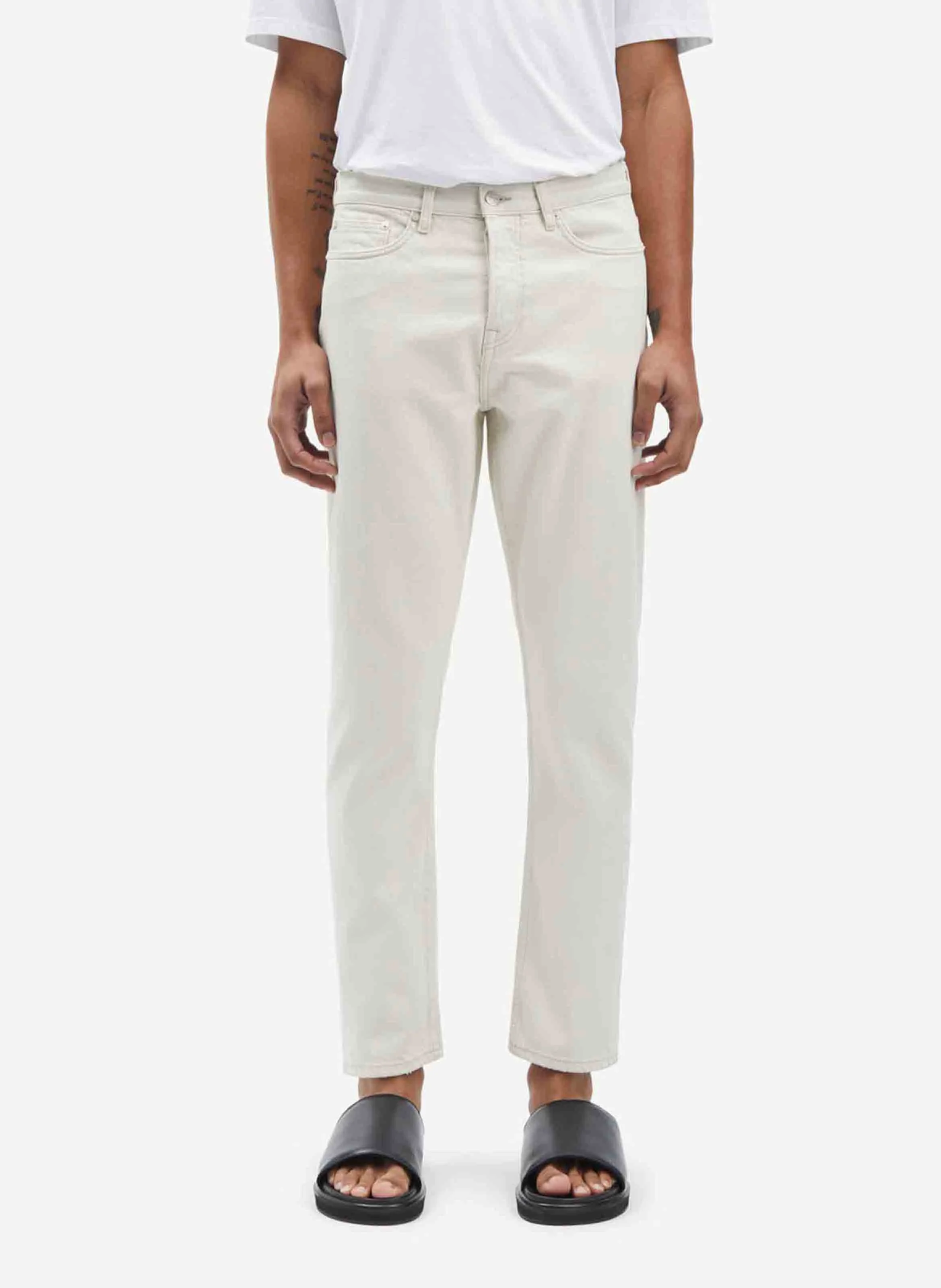 SACOSMO - Jean droit| Blanc