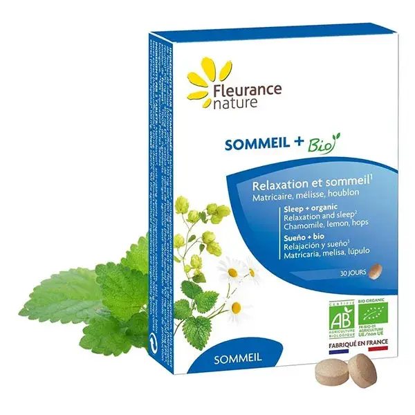 Fleurance Nature - Sono - Sono Orgânico+ - 60 cápsulas