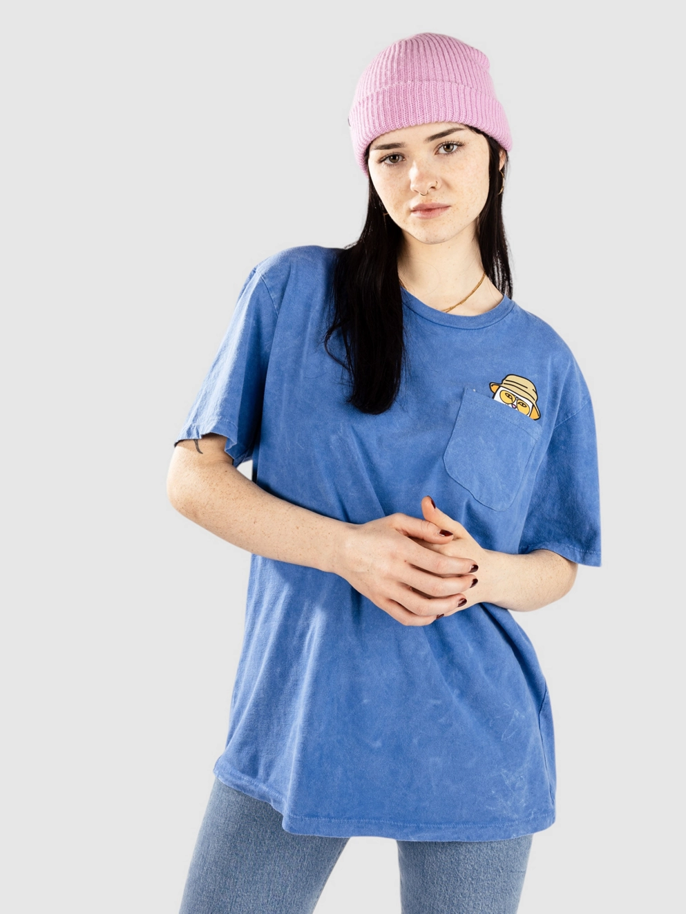 RIPNDIP Nermal S Thompson T-Shirt slate mineral wash