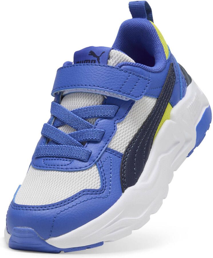 PUMA Trinity 2 LT AC+ INF kinder sneakers blauw wit