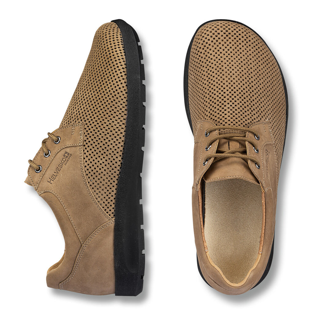 HERREN - Schnürschuh ARI beige