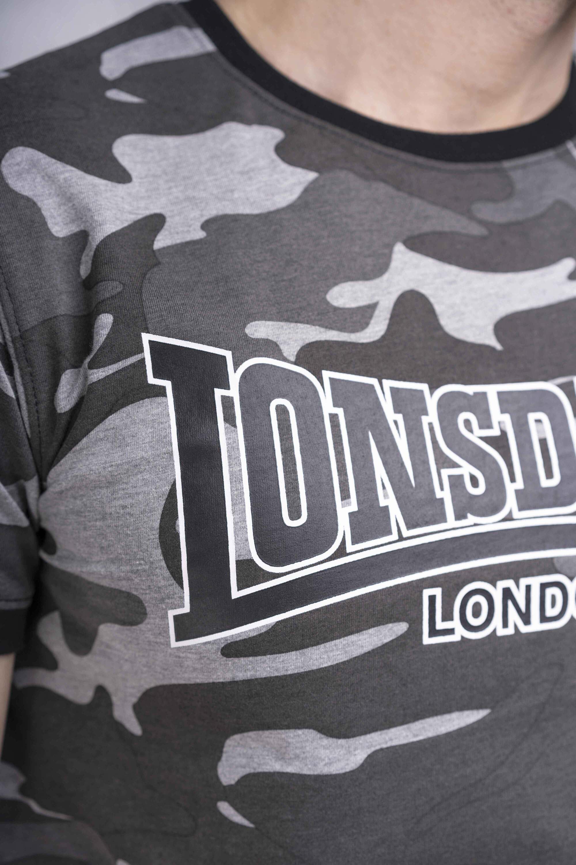 Lonsdale Herren T-Shirt schmale Passform COBBETT