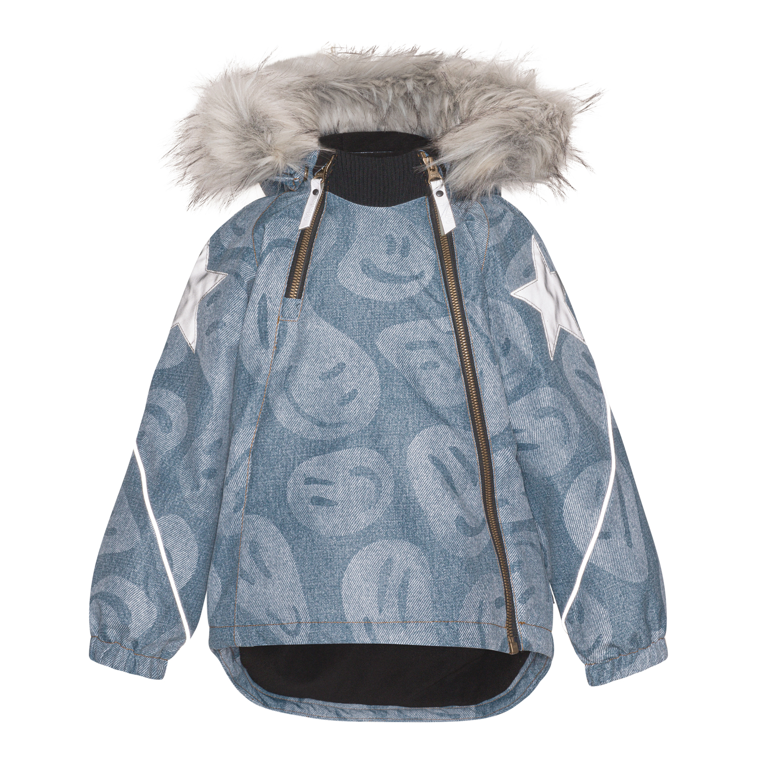 Hopla Fur - Denim Swirley