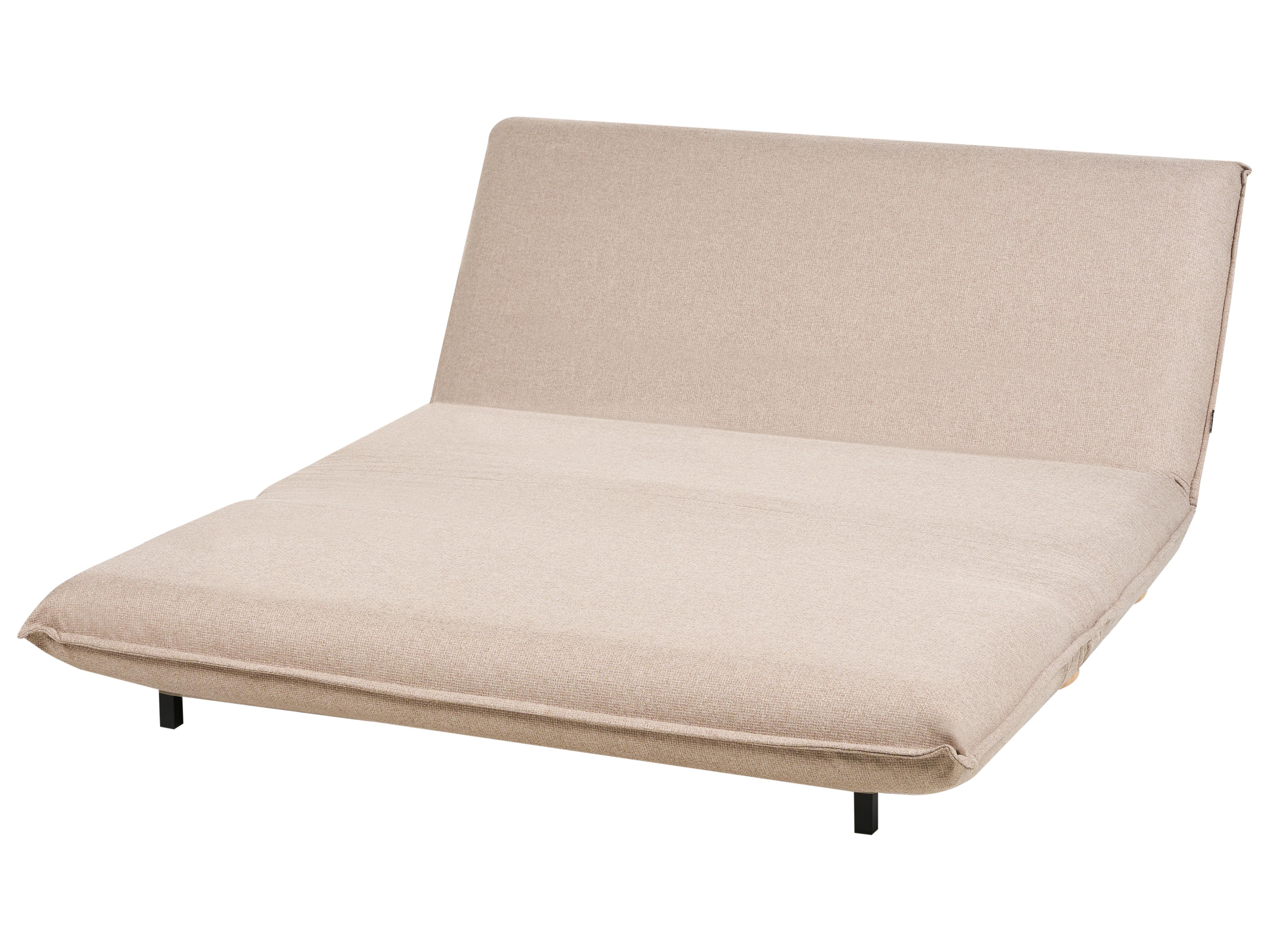 Slaapbank 2-zits ABISKO Kunstlinnen Beige