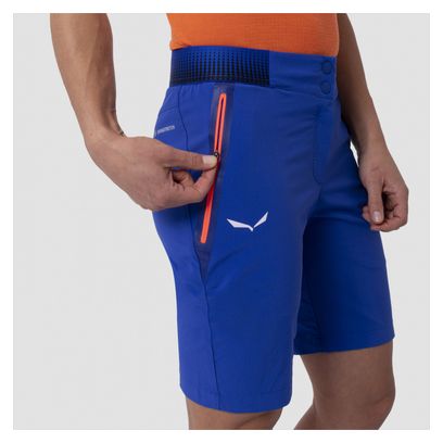 Short Salewa Pedroc Cargo 3 Dst Bleu Femme