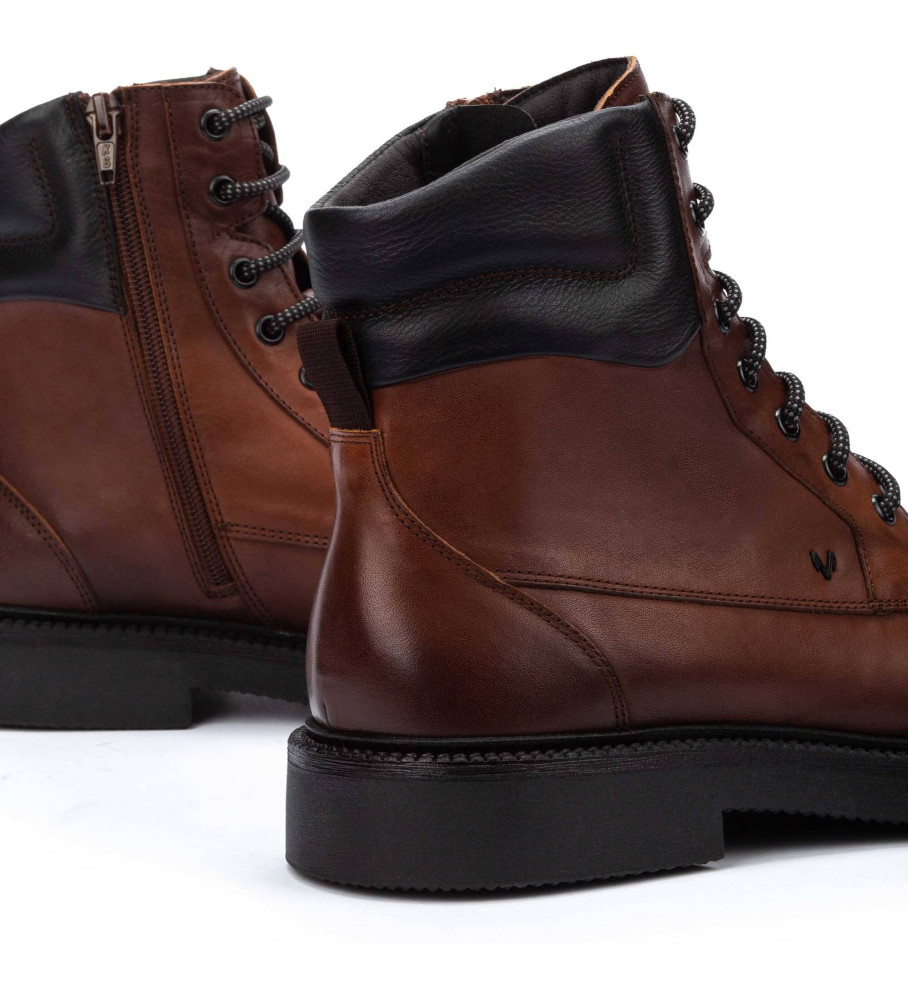 Botas Martinelli Royston de couro marrom