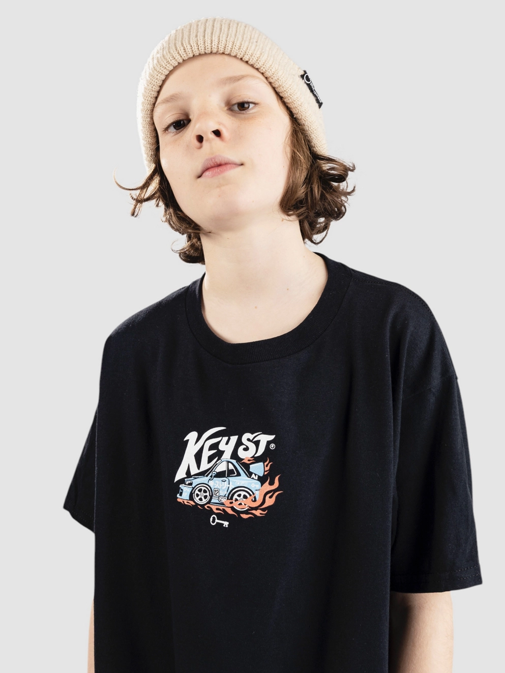 Key Street Racing Team Kids T-Shirt black