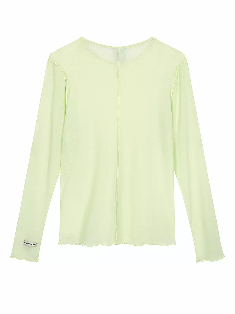 KARO KAUER Langarmshirt hellgrün