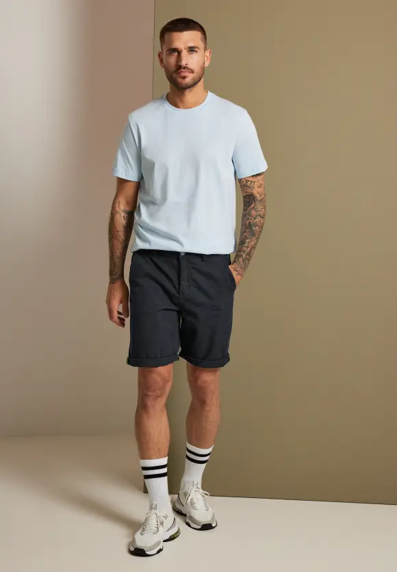 Regular Fit Chinoshorts - night blue