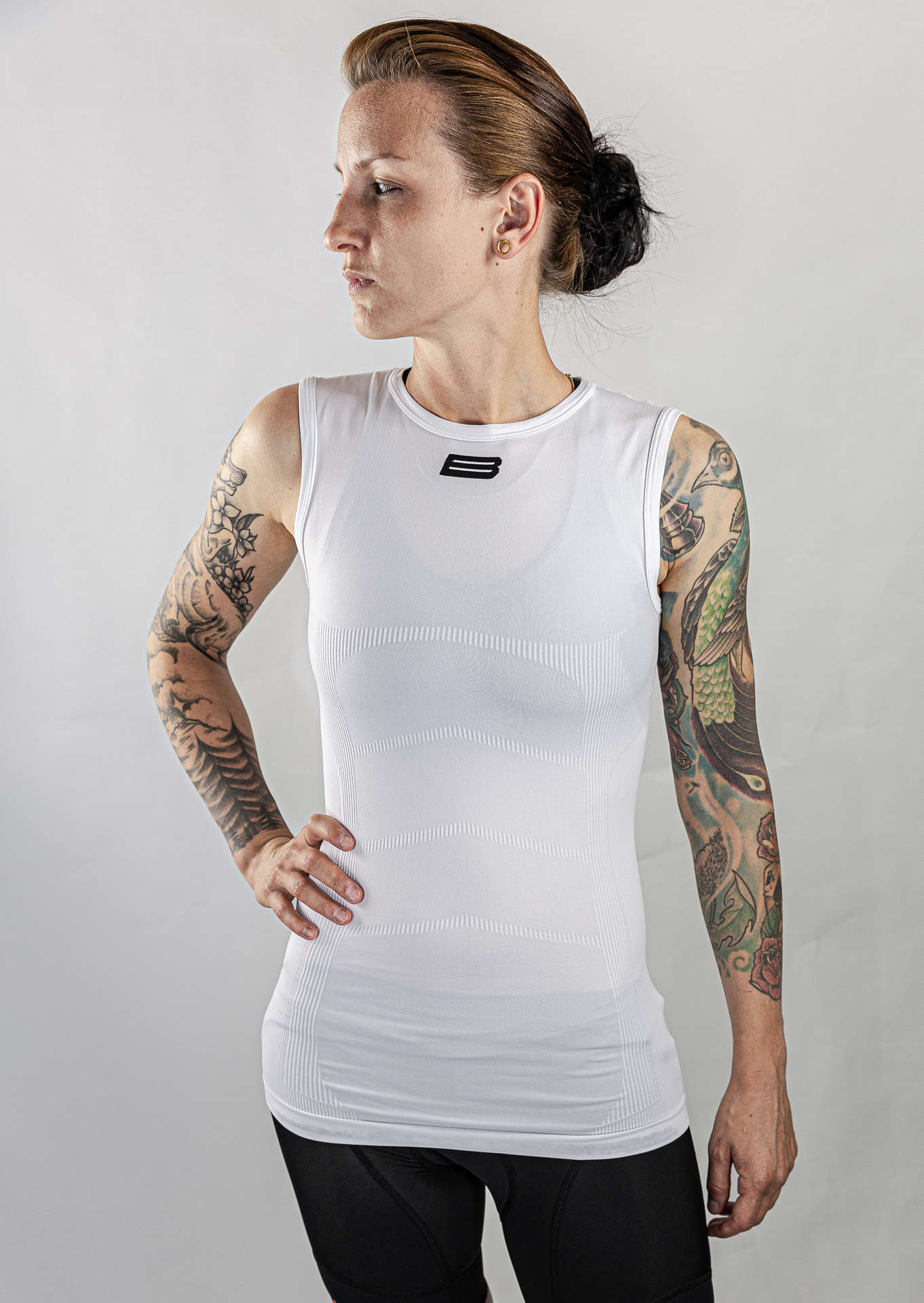 Biehler Seamless Pro Ondershirt Zonder Mouwen Wit Dames