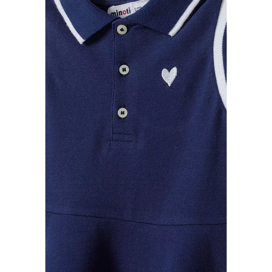 MINOTI Polokleid Dunkelblau