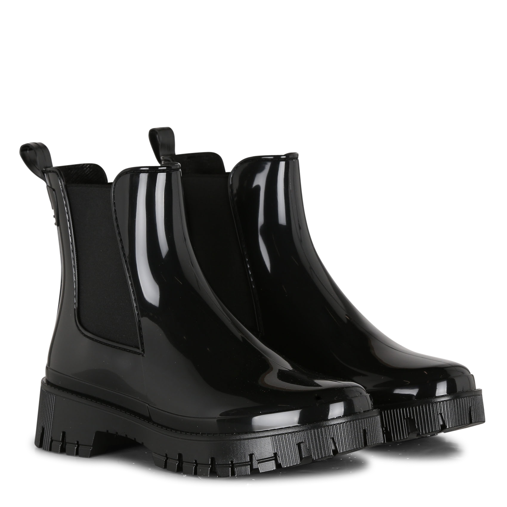 PEACHY - Boots en PU | Noir
